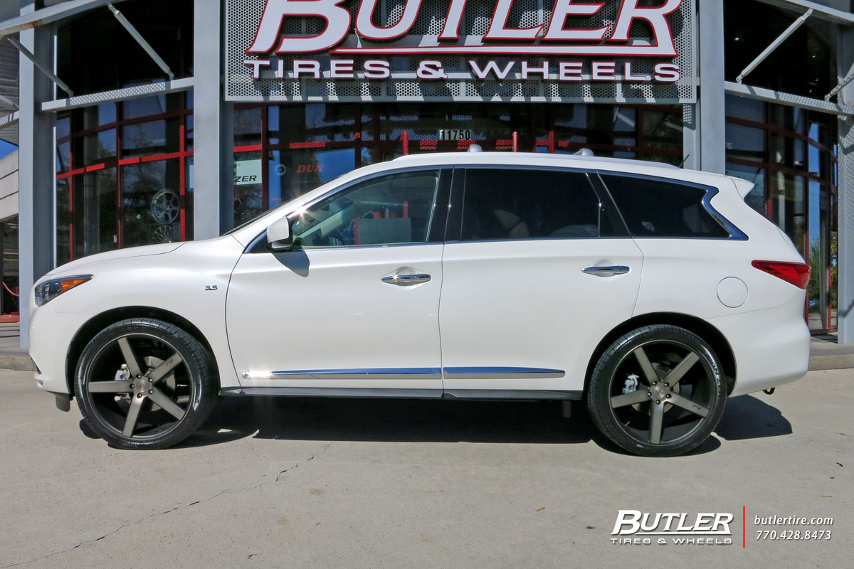 photo 2 Infiniti QX60 custom wheels Niche Milan 22x, ET , tire size X R22. x ET