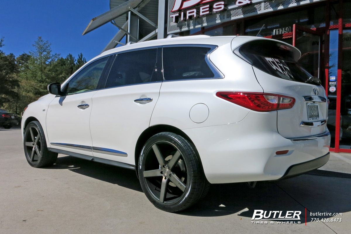 photo 3 Infiniti QX60 custom wheels Niche Milan 22x, ET , tire size X R22. x ET