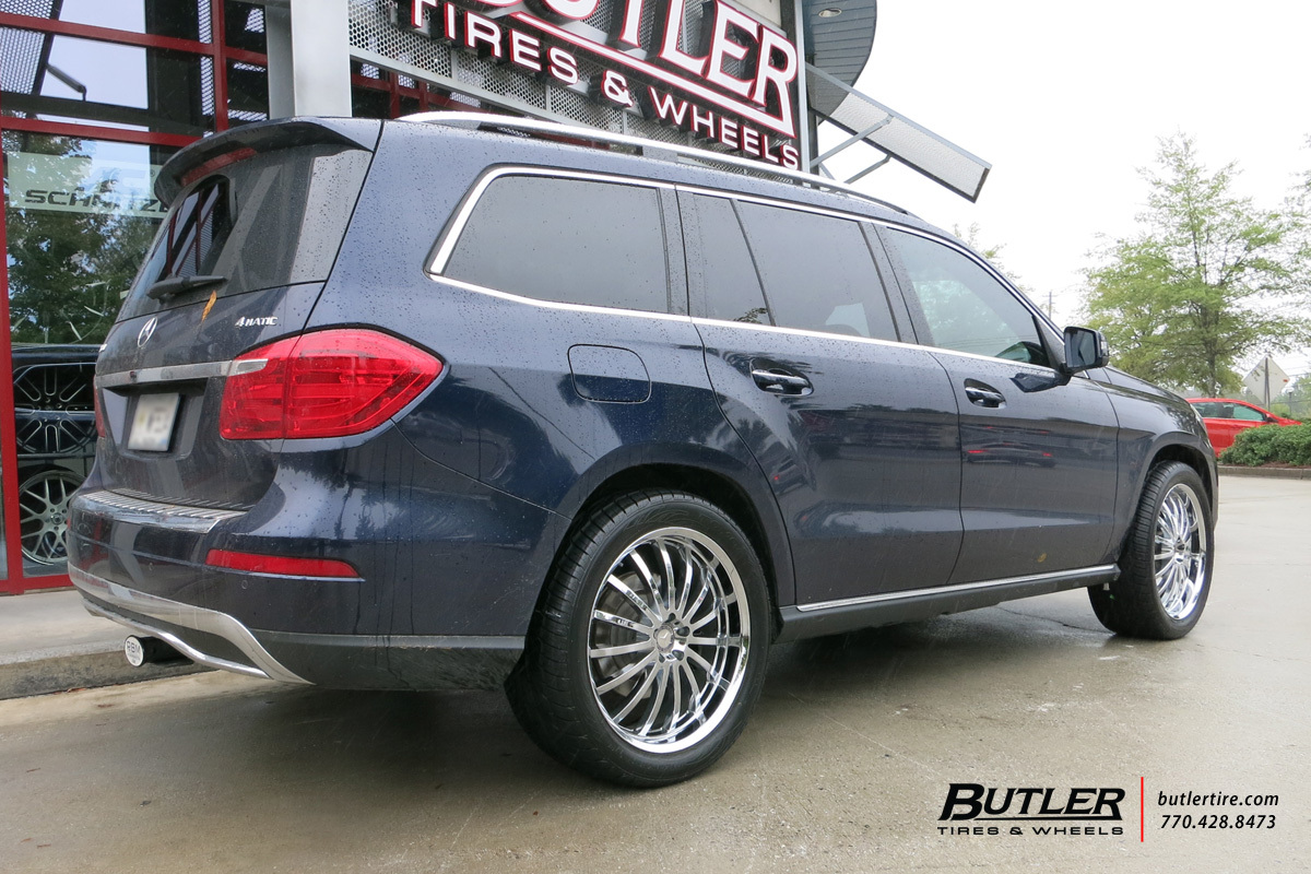 photo 2 Mercedes-Benz GL-Class custom wheels Mandrus Millenium 22x, ET , tire size X R22. x ET 