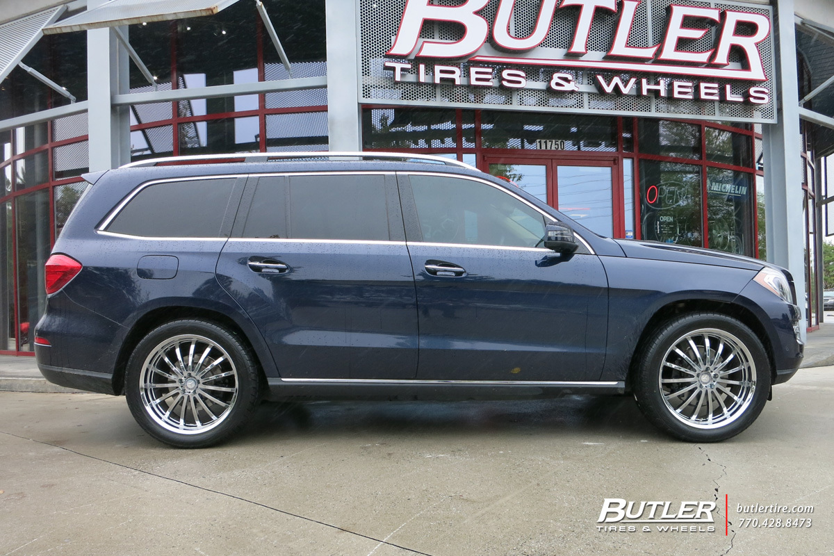 photo 3 Mercedes-Benz GL-Class custom wheels Mandrus Millenium 22x, ET , tire size X R22. x ET 