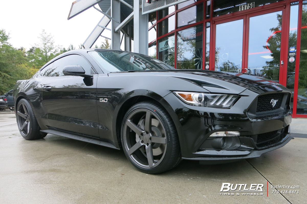 photo 1 Ford Mustang custom wheels Vossen CV3-R 20x, ET , tire size X R20. x ET 