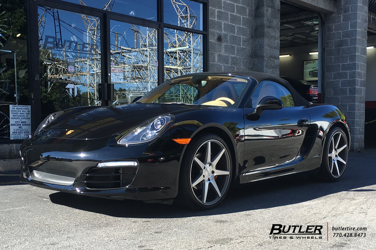 photo 1 Porsche Boxster custom wheels Vossen CV7 20x, ET , tire size X R20. x ET 