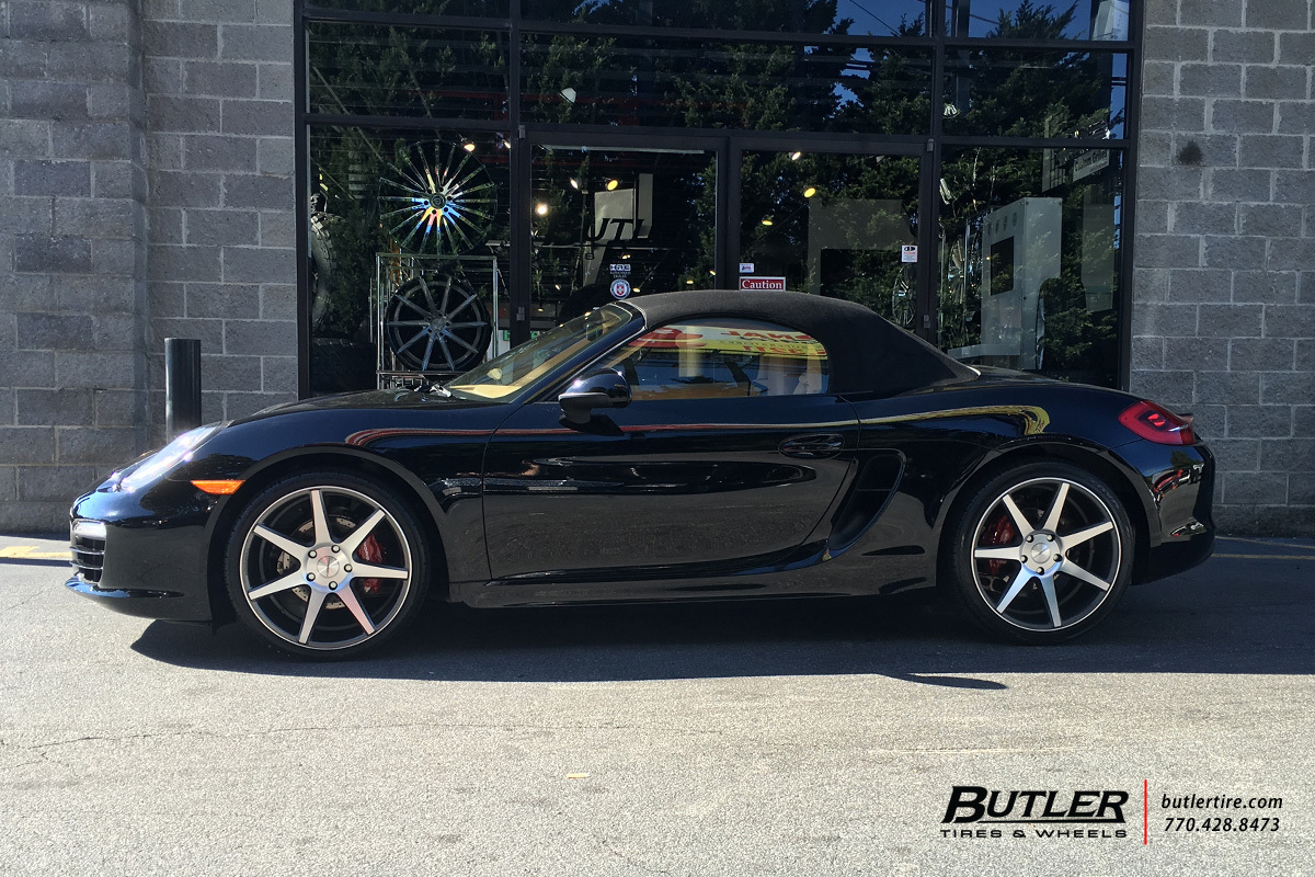 photo 2 Porsche Boxster custom wheels Vossen CV7 20x, ET , tire size X R20. x ET 