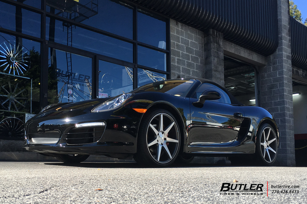 photo 3 Porsche Boxster custom wheels Vossen CV7 20x, ET , tire size X R20. x ET 