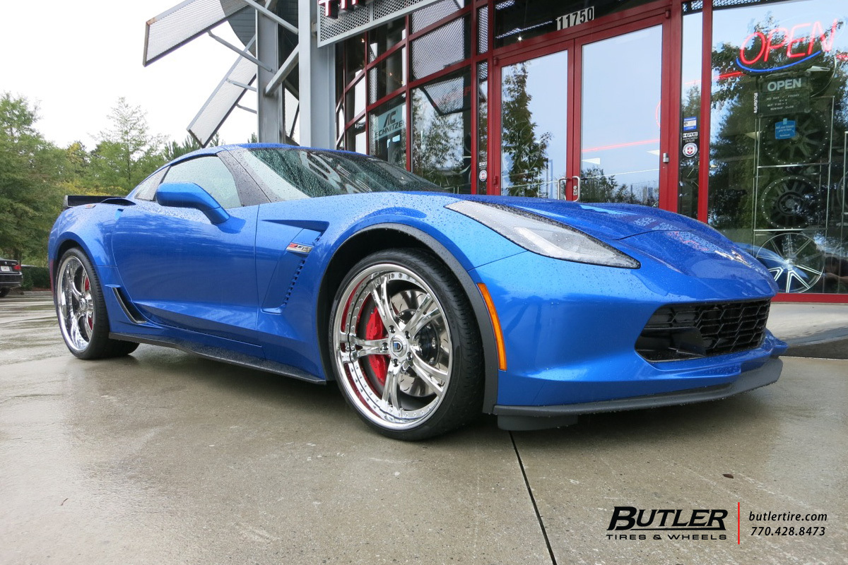 photo 1 Chevrolet Corvette custom wheels Asanti AF149 22x, ET , tire size X R22. x ET