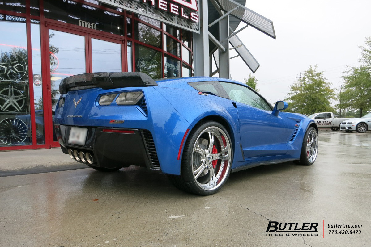photo 2 Chevrolet Corvette custom wheels Asanti AF149 22x, ET , tire size X R22. x ET