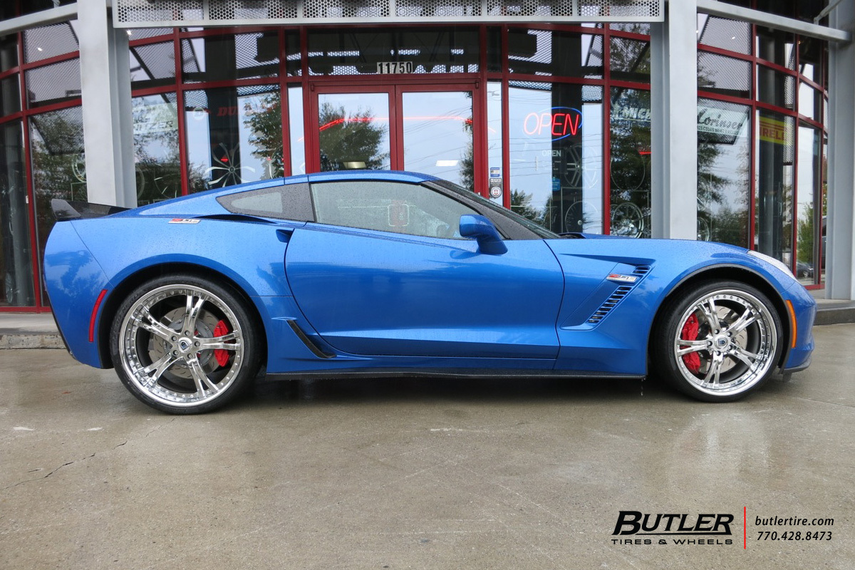 photo 3 Chevrolet Corvette custom wheels Asanti AF149 22x, ET , tire size X R22. x ET