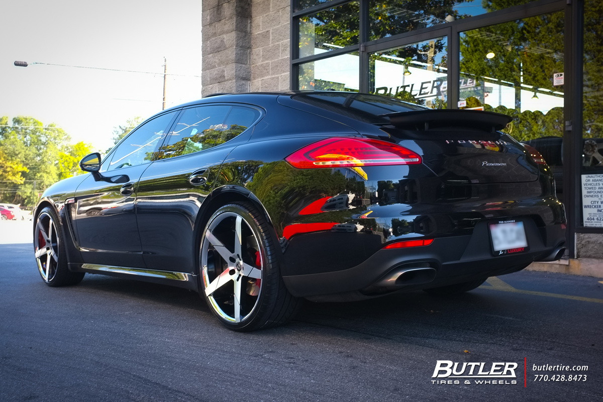photo 2 Porsche Panamera custom wheels Lexani Invictus 22x, ET , tire size X R22. x ET 