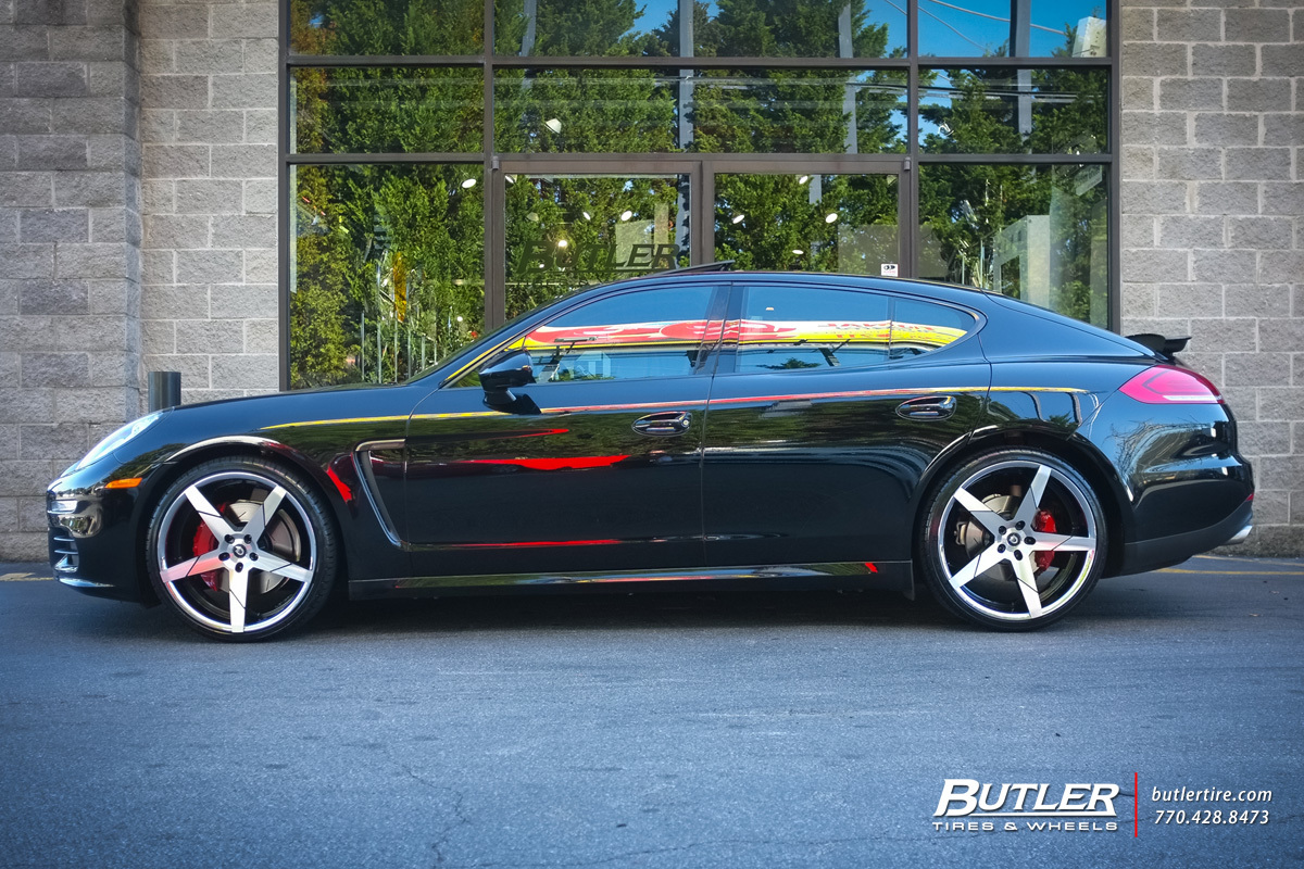 photo 3 Porsche Panamera custom wheels Lexani Invictus 22x, ET , tire size X R22. x ET 