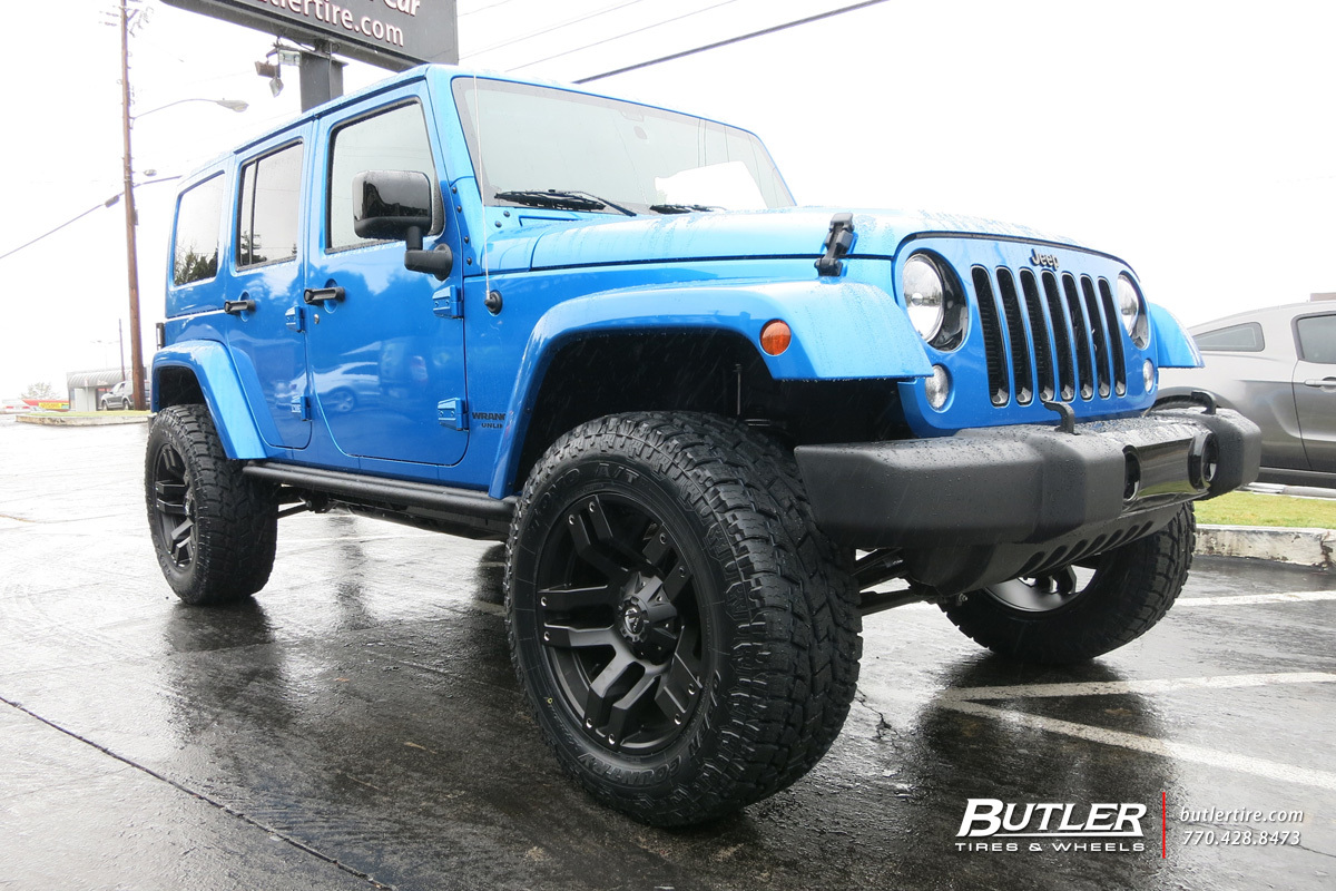 photo 1 Jeep Wrangler Unlimited custom wheels Fuel Pump 20x, ET , tire size X R20. x ET 
