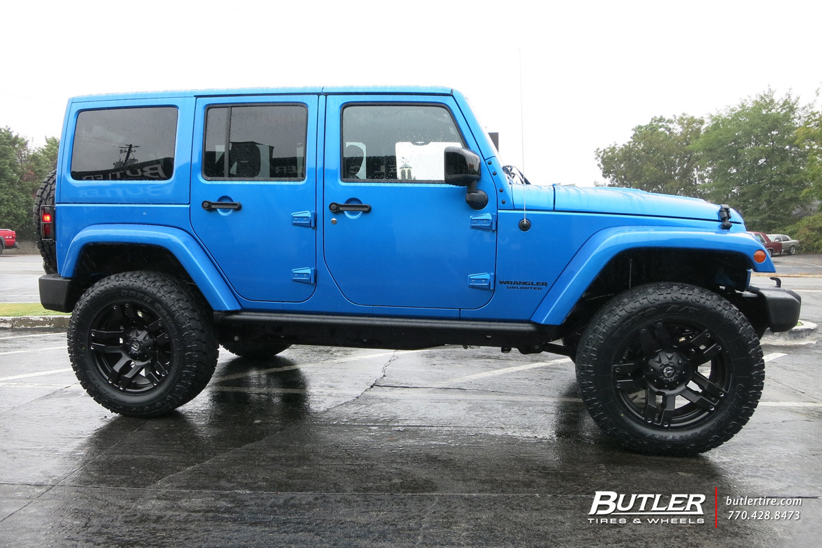 photo 3 Jeep Wrangler Unlimited custom wheels Fuel Pump 20x, ET , tire size X R20. x ET 