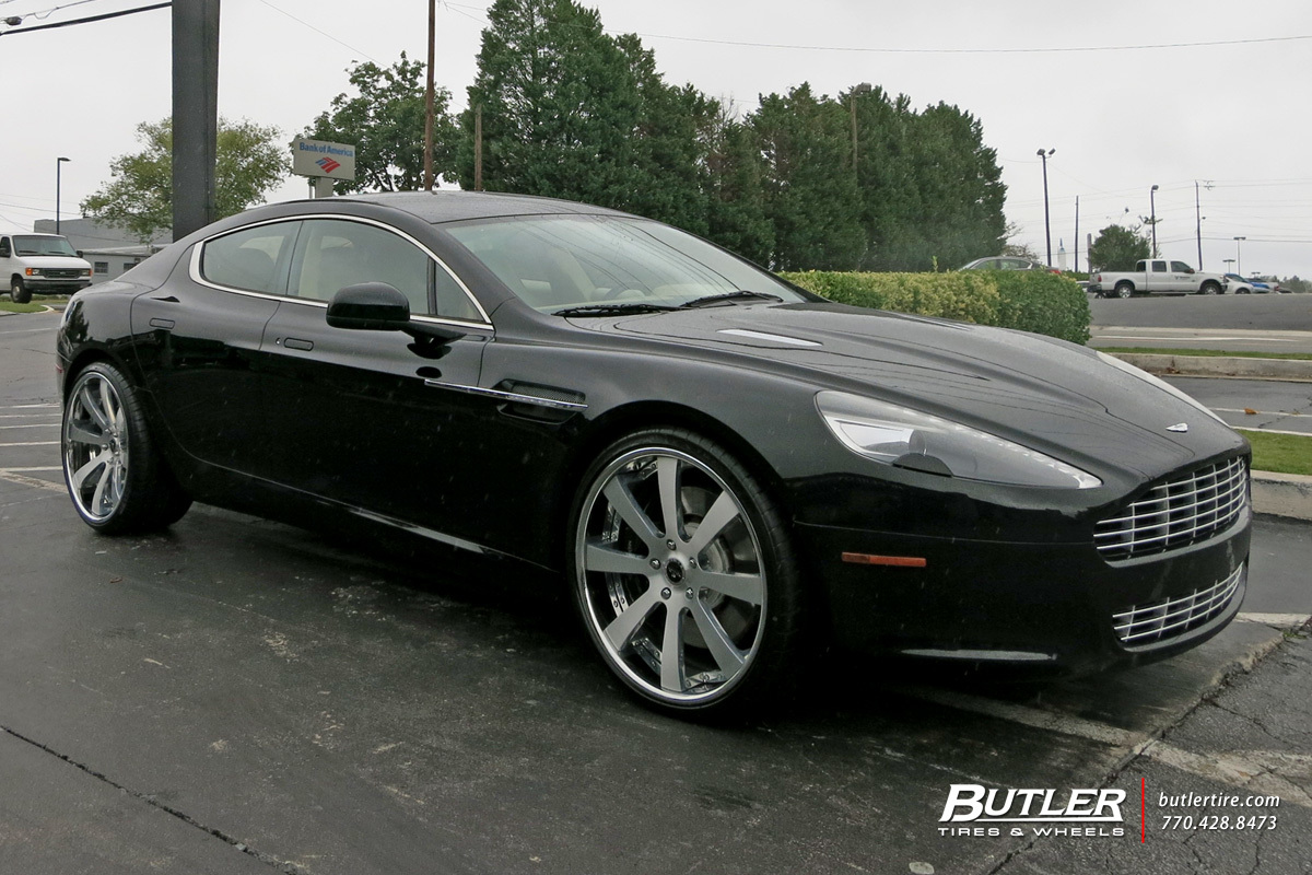photo 1 Aston Martin Rapide custom wheels Savini SV28C 22x, ET , tire size X R22. x ET
