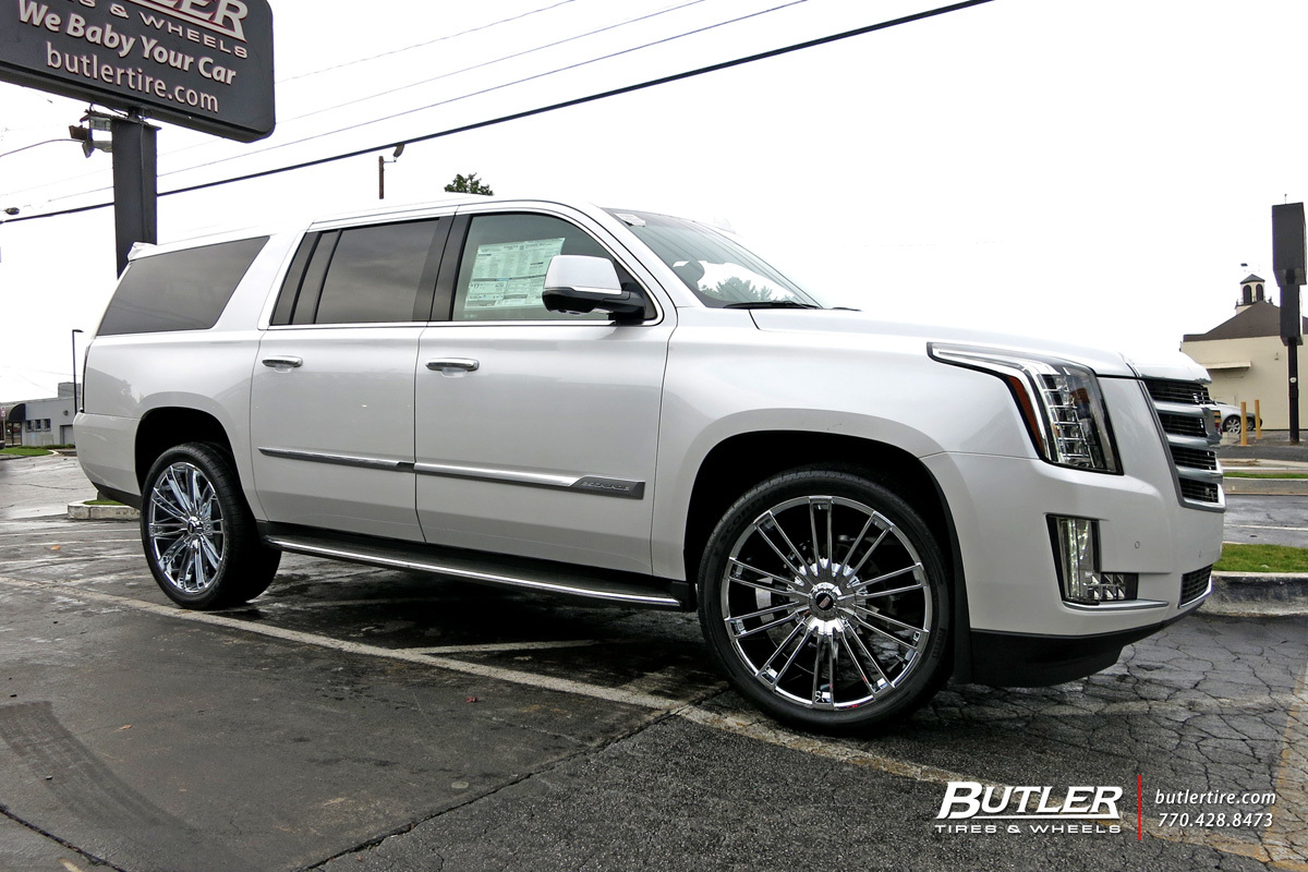 photo 1 Cadillac Escalade ESV custom wheels DUB Baller 26x, ET , tire size X R26. x ET