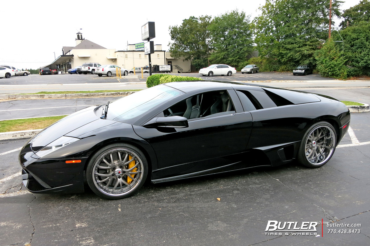 photo 3 Lamborghini Murcielago custom wheels Kinesis K108 20x, ET , tire size X R20. x ET 