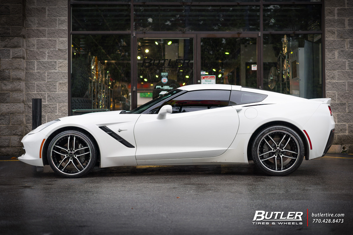 photo 2 Chevrolet Corvette custom wheels Savini BS2 20x, ET , tire size X R20. x ET 