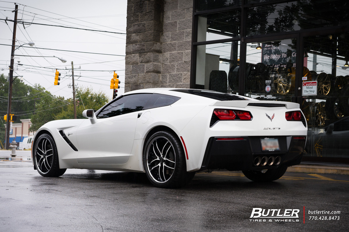 photo 3 Chevrolet Corvette custom wheels Savini BS2 20x, ET , tire size X R20. x ET 
