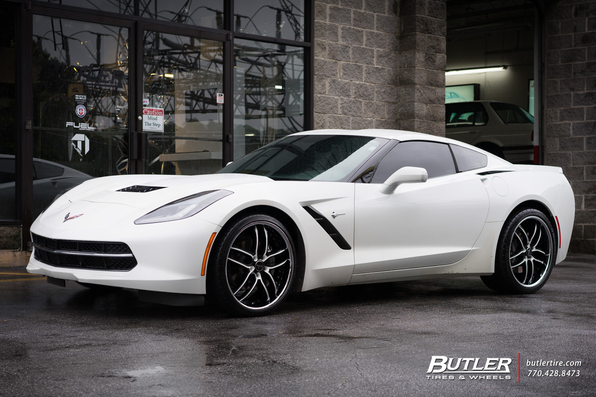photo 4 Chevrolet Corvette custom wheels Savini BS2 20x, ET , tire size X R20. x ET 
