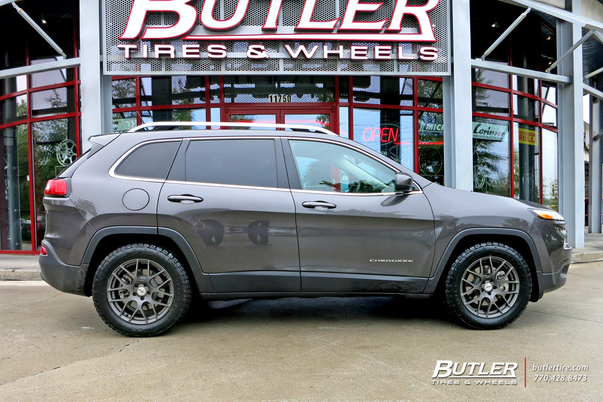 photo 2 Jeep Cherokee custom wheels TSW Nurburgring 18x, ET , tire size 255/60 R18. x ET