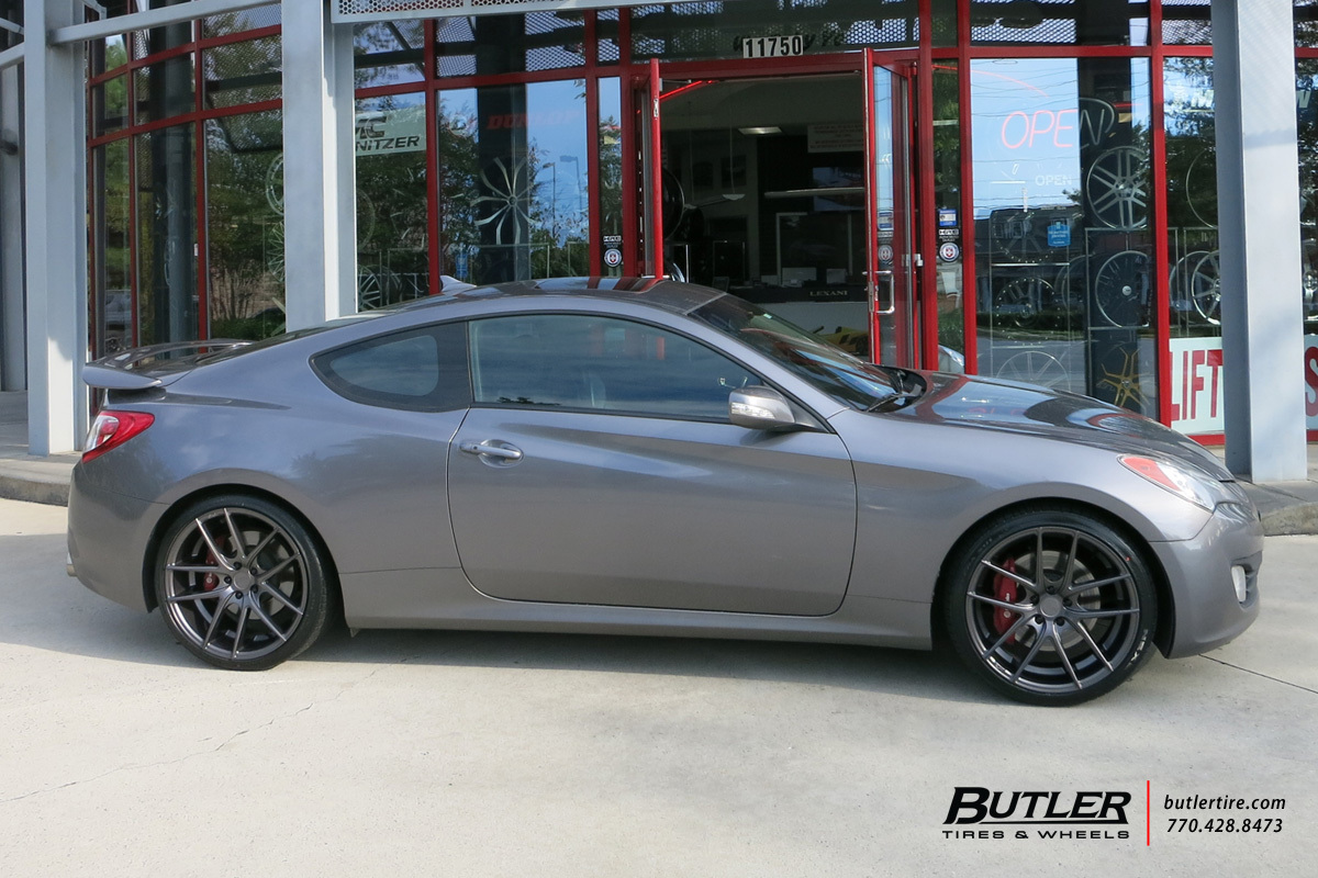 photo 2 Hyundai Genesis Coupe custom wheels Niche Targa 20x, ET , tire size X R20. x ET