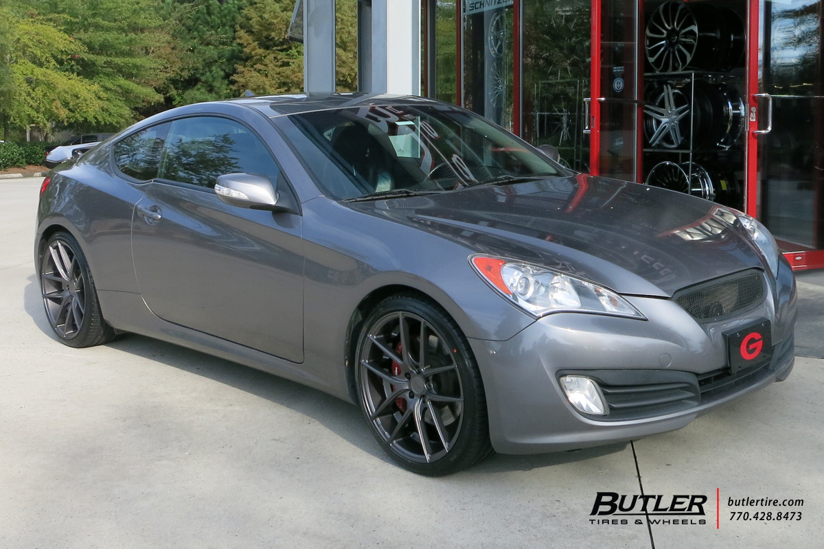 photo 1 Hyundai Genesis Coupe custom wheels Niche Targa 20x, ET , tire size X R20. x ET