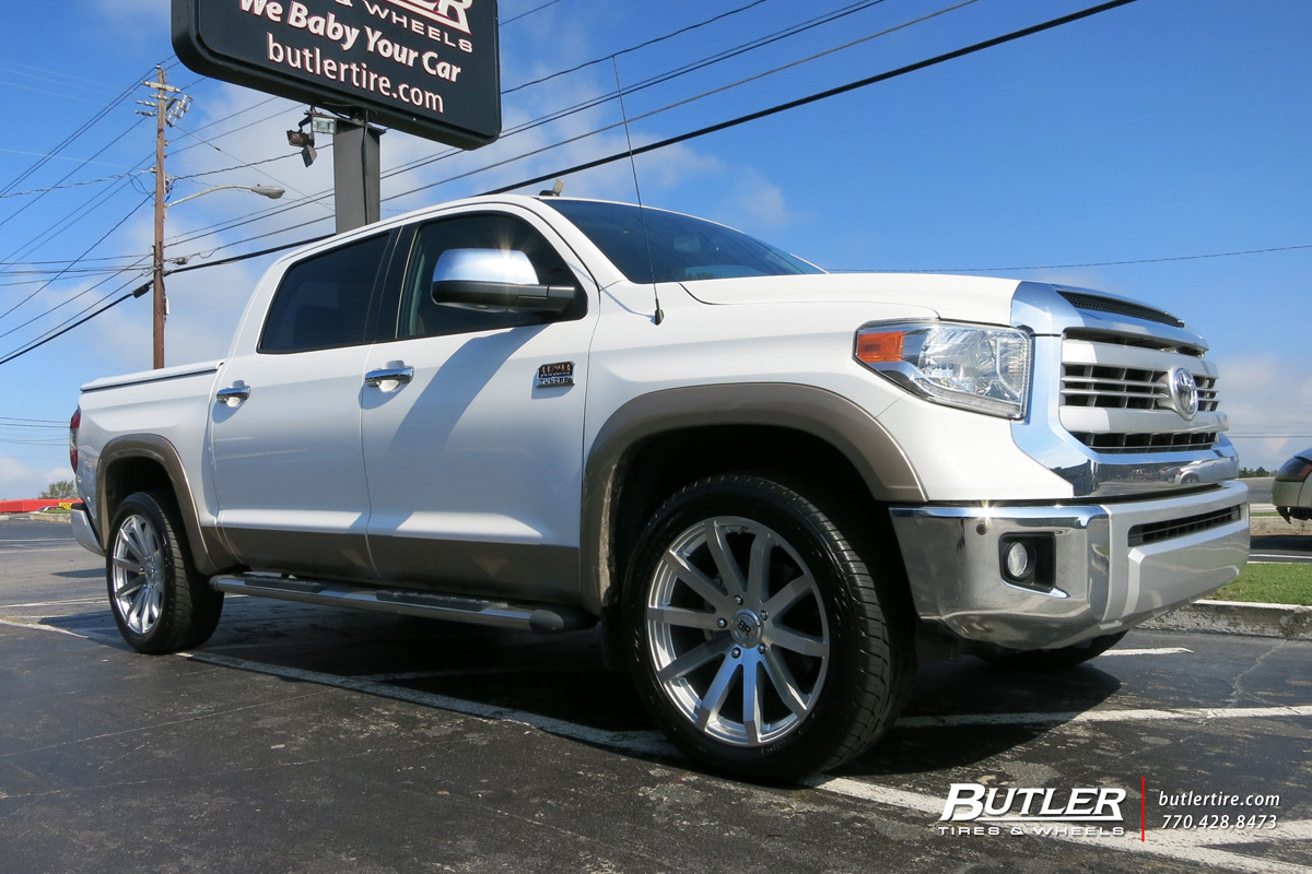 photo 1 Toyota Tundra custom wheels Black Rhino Traverse 22x, ET , tire size X R22. x ET