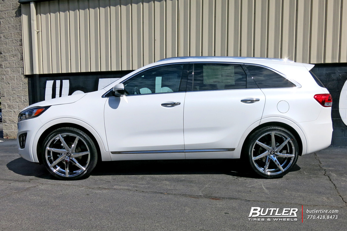 photo 2 Kia Sorento custom wheels Lexani CSS7 22x, ET , tire size X R22. x ET