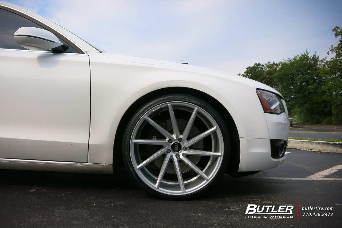 photo 1 Audi A8 custom wheels Vossen CVT 22x, ET , tire size X R22. x ET 