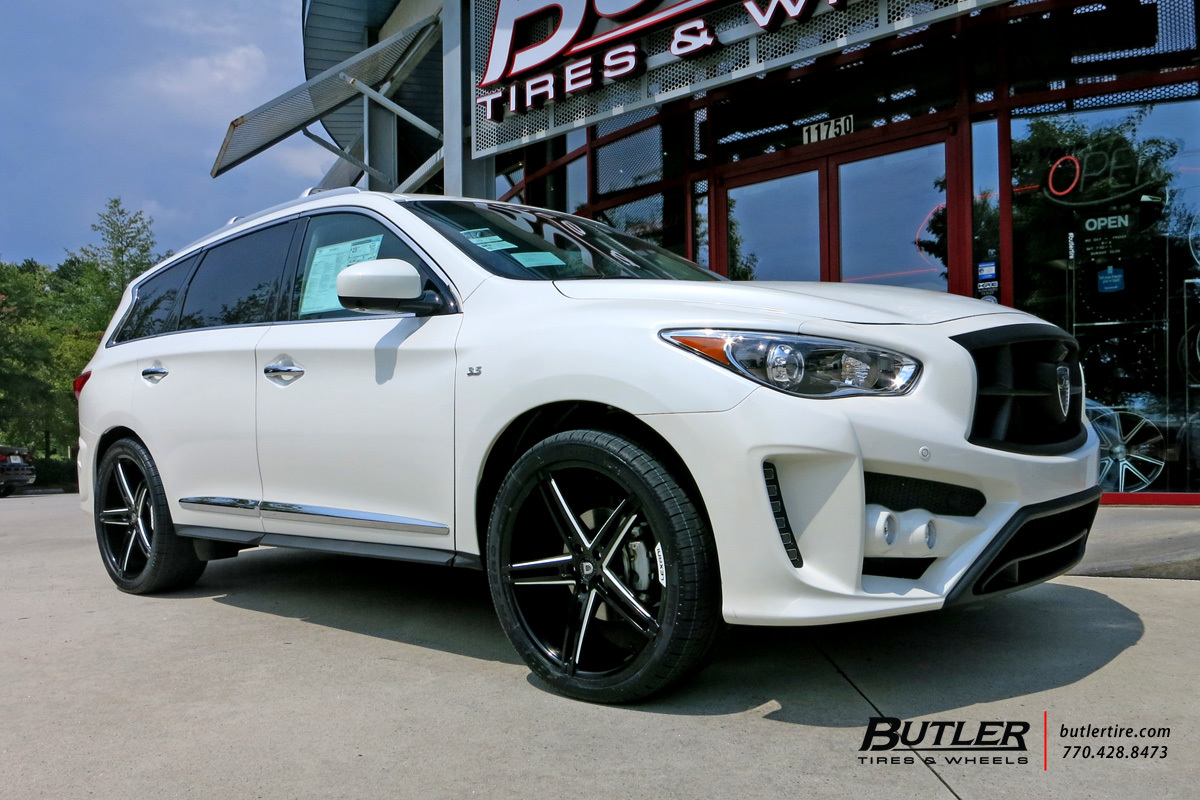 photo 1 Infiniti QX60 custom wheels Lexani R-Three 20x, ET , tire size X R20. x ET 