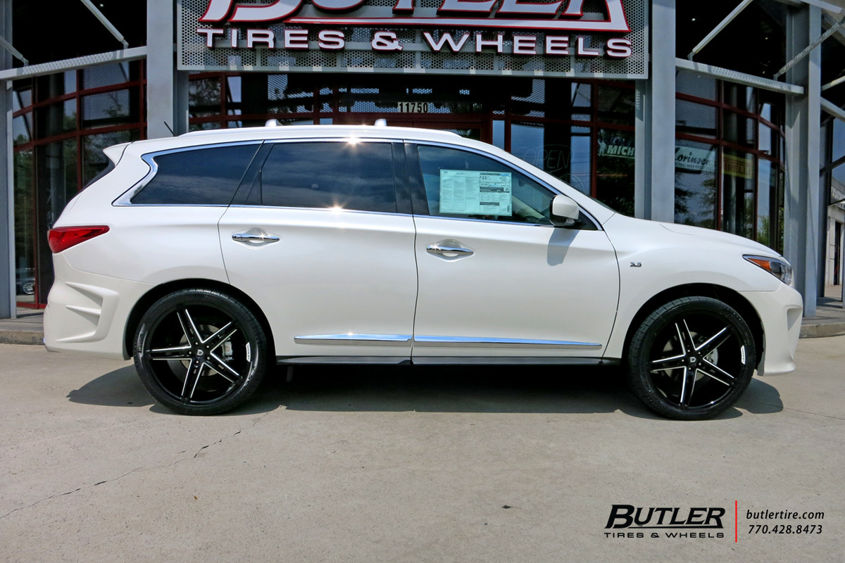 photo 2 Infiniti QX60 custom wheels Lexani R-Three 20x, ET , tire size X R20. x ET 