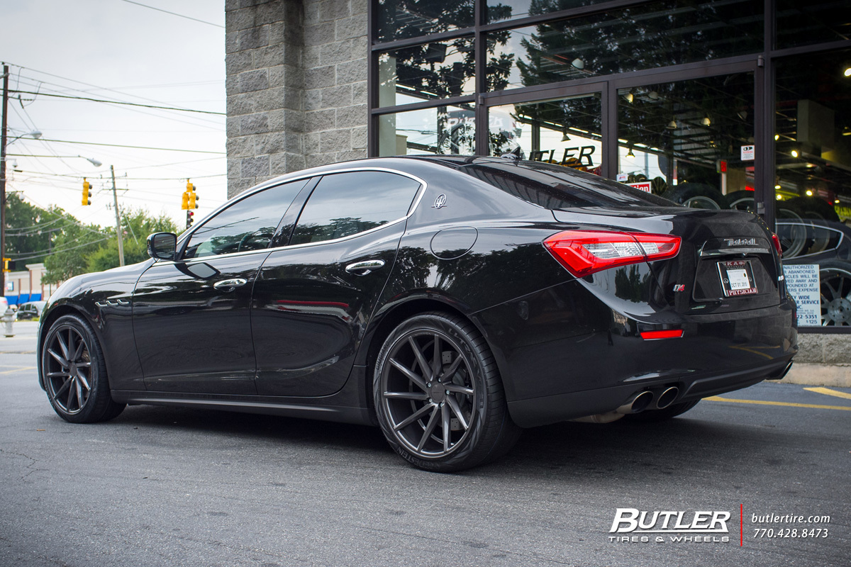 photo 4 Maserati Ghibli custom wheels Vossen CVT 20x, ET , tire size X R20. x ET 