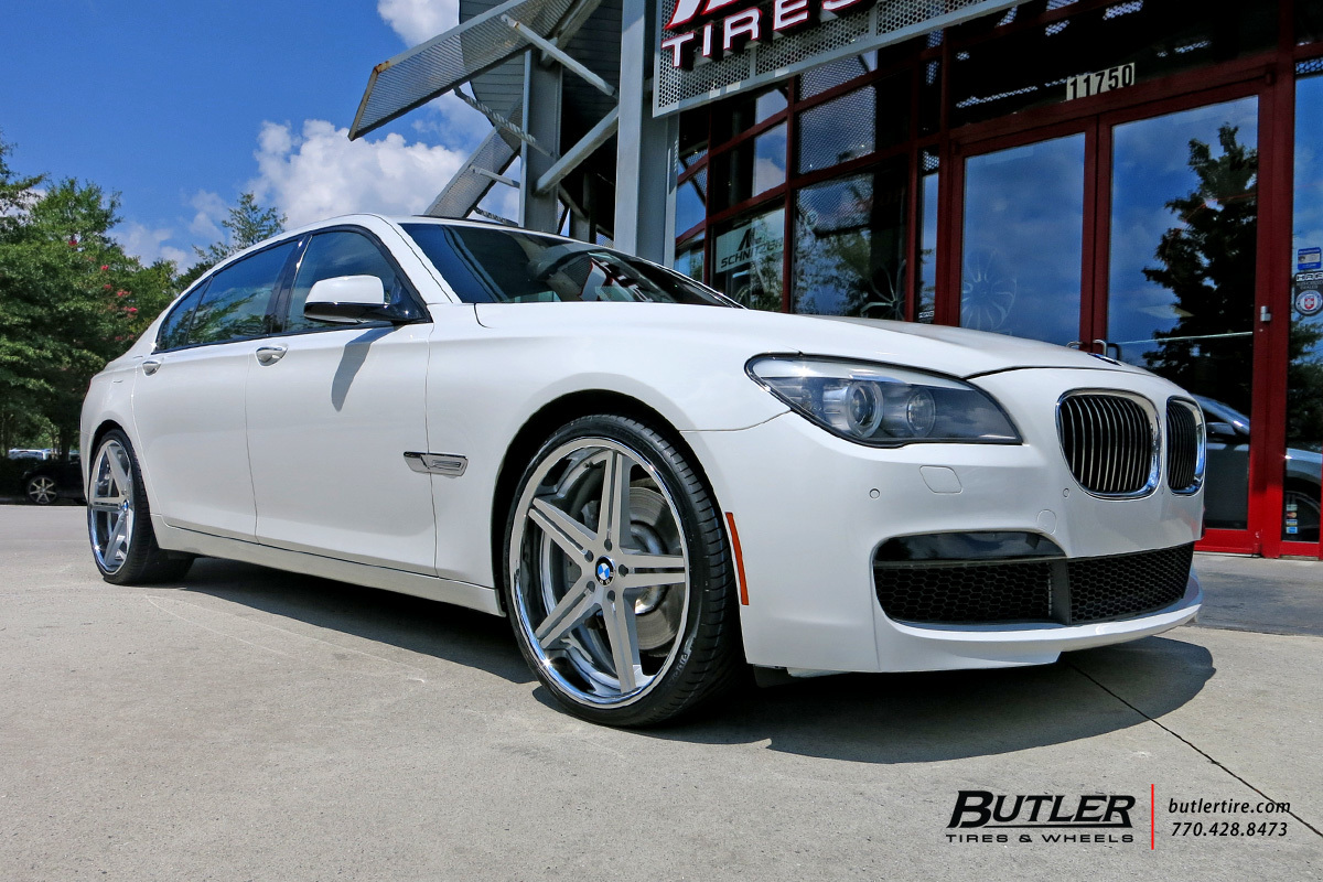 photo 1 BMW 740 custom wheels TSW Mirabeau 22x, ET , tire size X R22. x ET