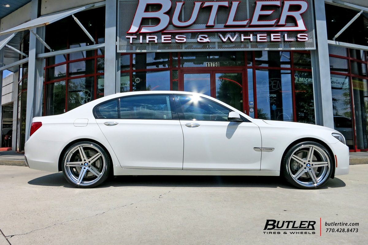 photo 2 BMW 740 custom wheels TSW Mirabeau 22x, ET , tire size X R22. x ET