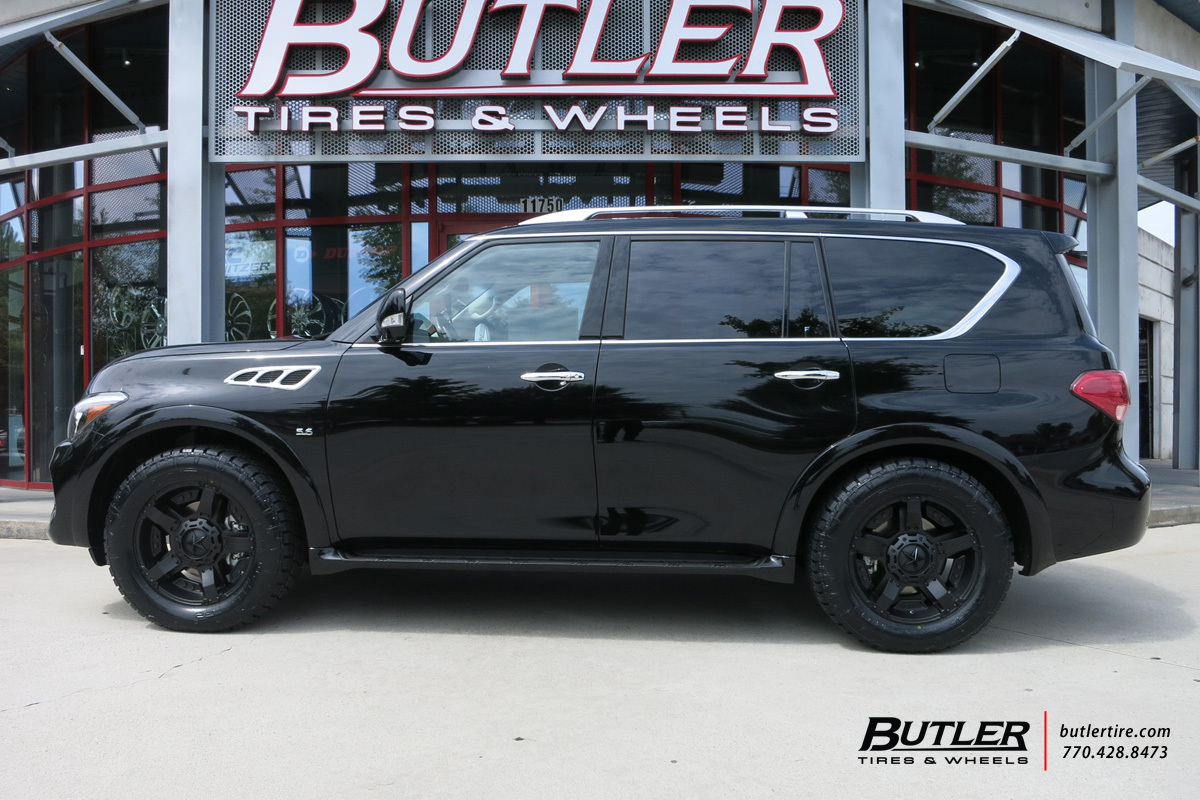 photo 2 Infiniti QX80 custom wheels XD Rockstar II 20x, ET , tire size X R20. x ET 