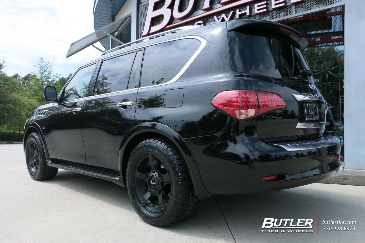 photo 3 Infiniti QX80 custom wheels XD Rockstar II 20x, ET , tire size X R20. x ET 
