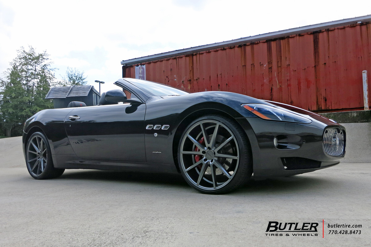 photo 1 Maserati GranTurismo custom wheels Vossen VFS1 22x, ET , tire size X R22. x ET 