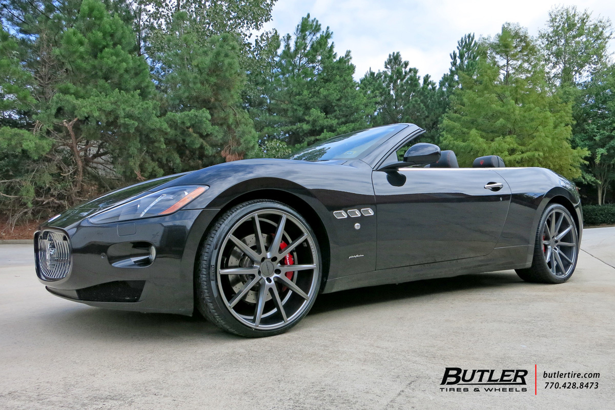 photo 5 Maserati GranTurismo custom wheels Vossen VFS1 22x, ET , tire size X R22. x ET 