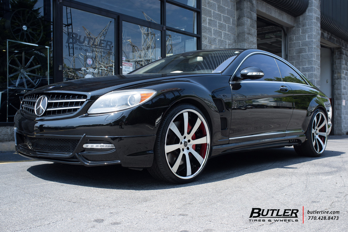 photo 1 Mercedes-Benz CL-Class custom wheels Savini SV28C 22x, ET , tire size X R22. x ET 