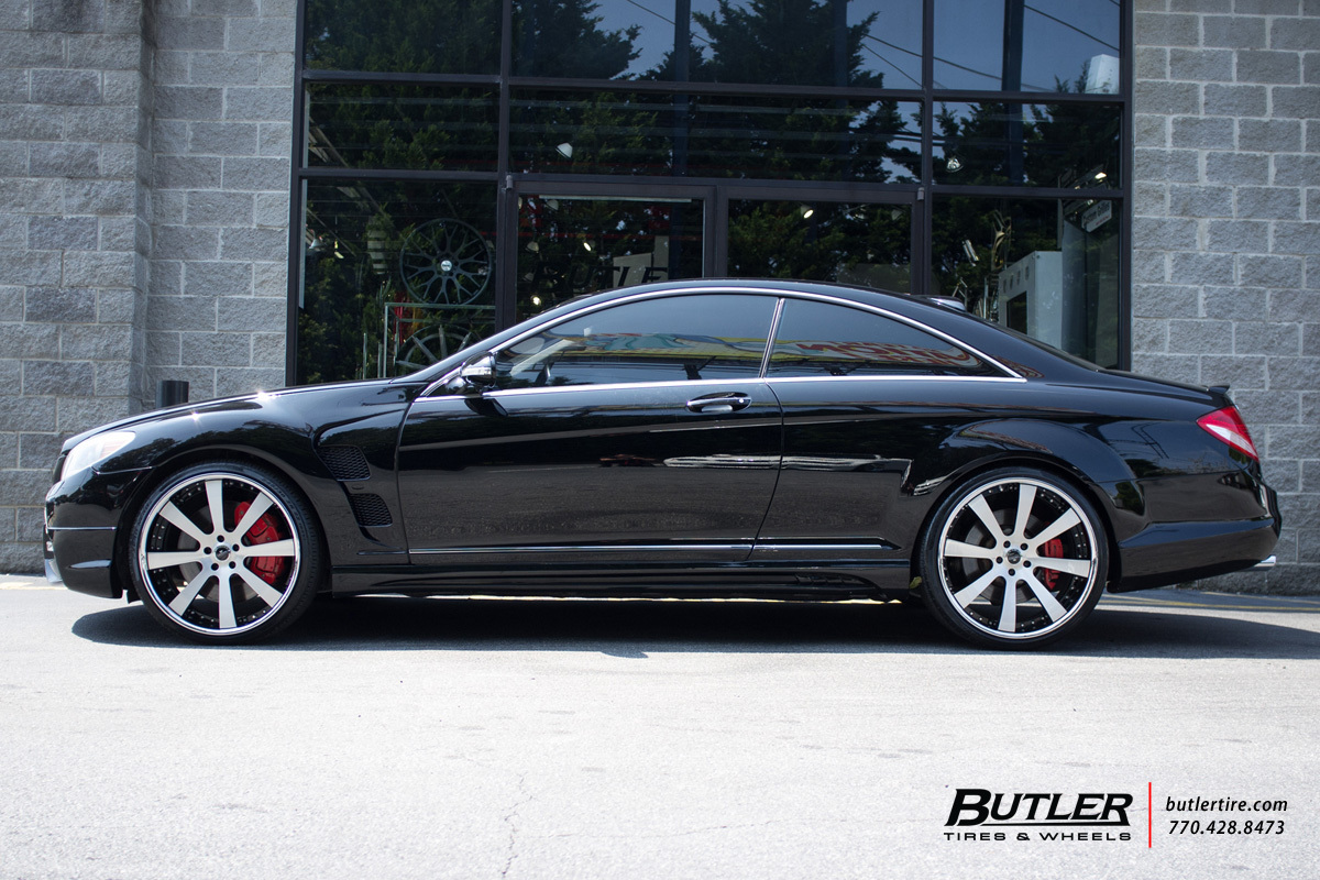 photo 2 Mercedes-Benz CL-Class custom wheels Savini SV28C 22x, ET , tire size X R22. x ET 