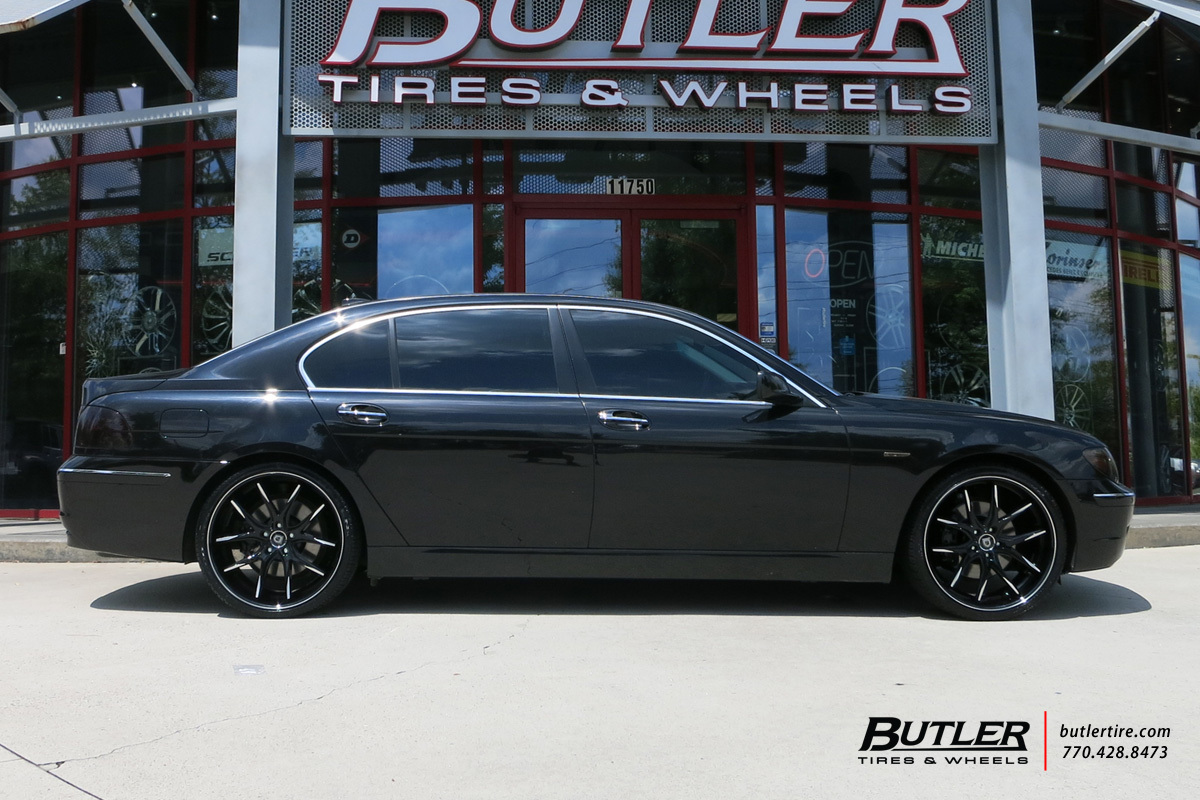 photo 2 BMW 740 custom wheels Lexani R-twelve 22x, ET , tire size X R22. x ET 