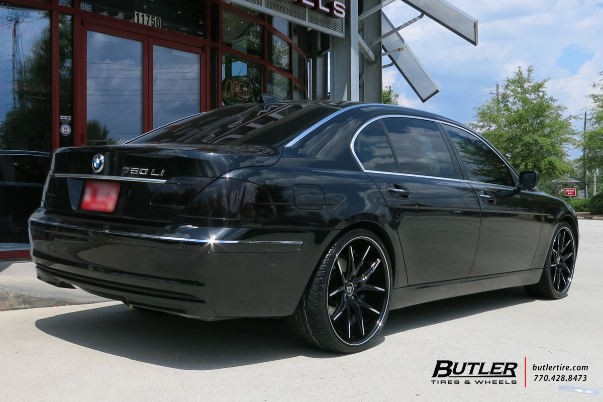 photo 3 BMW 740 custom wheels Lexani R-twelve 22x, ET , tire size X R22. x ET 