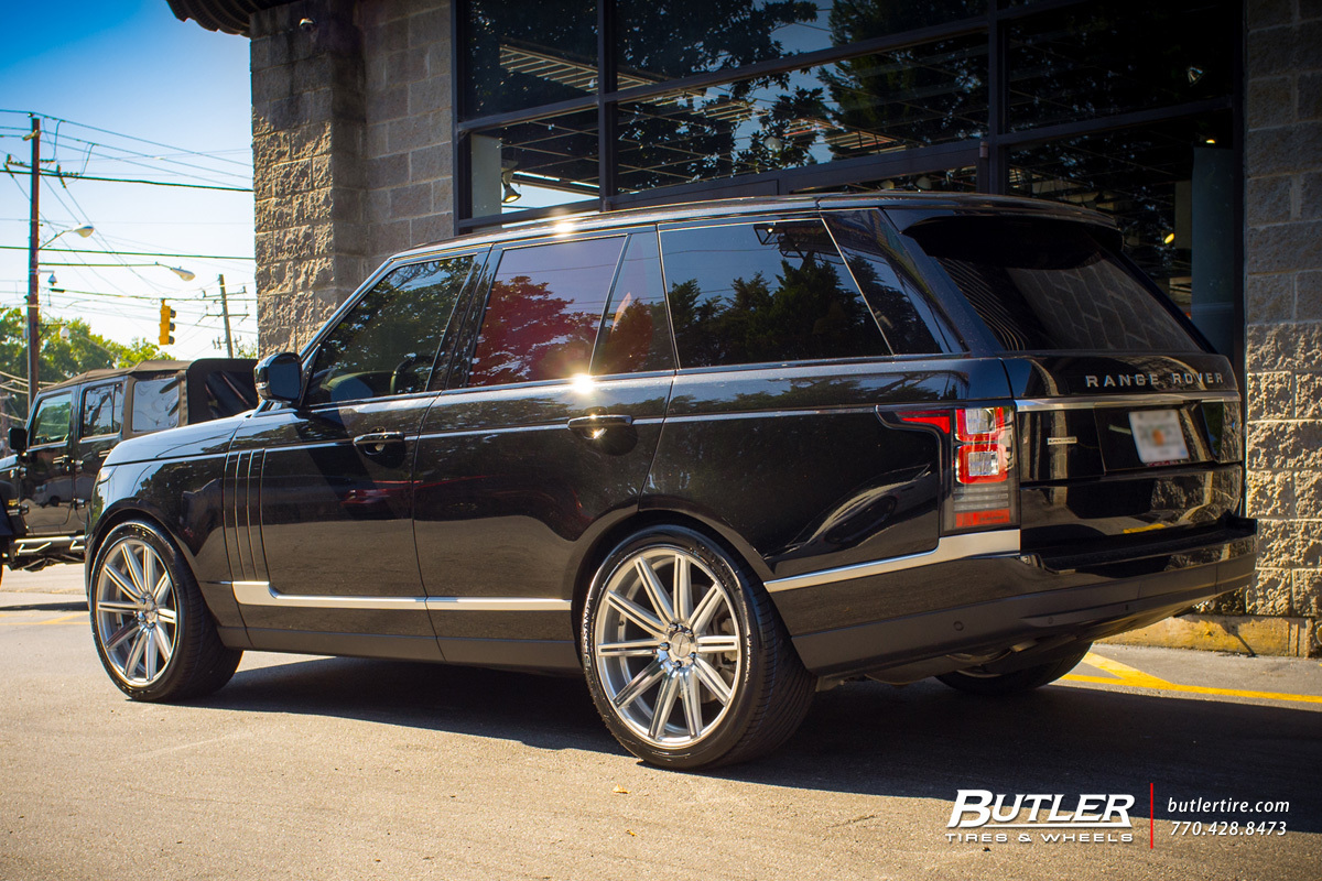 photo 3 Land Rover Range Rover custom wheels Vossen CV4 22x, ET , tire size X R22. x ET 