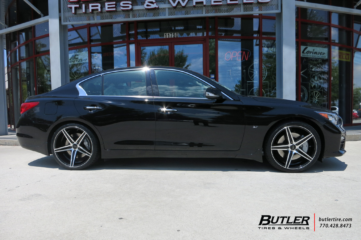 photo 2 Infiniti Q50 custom wheels Savini BM8 20x, ET , tire size X R20. x ET 