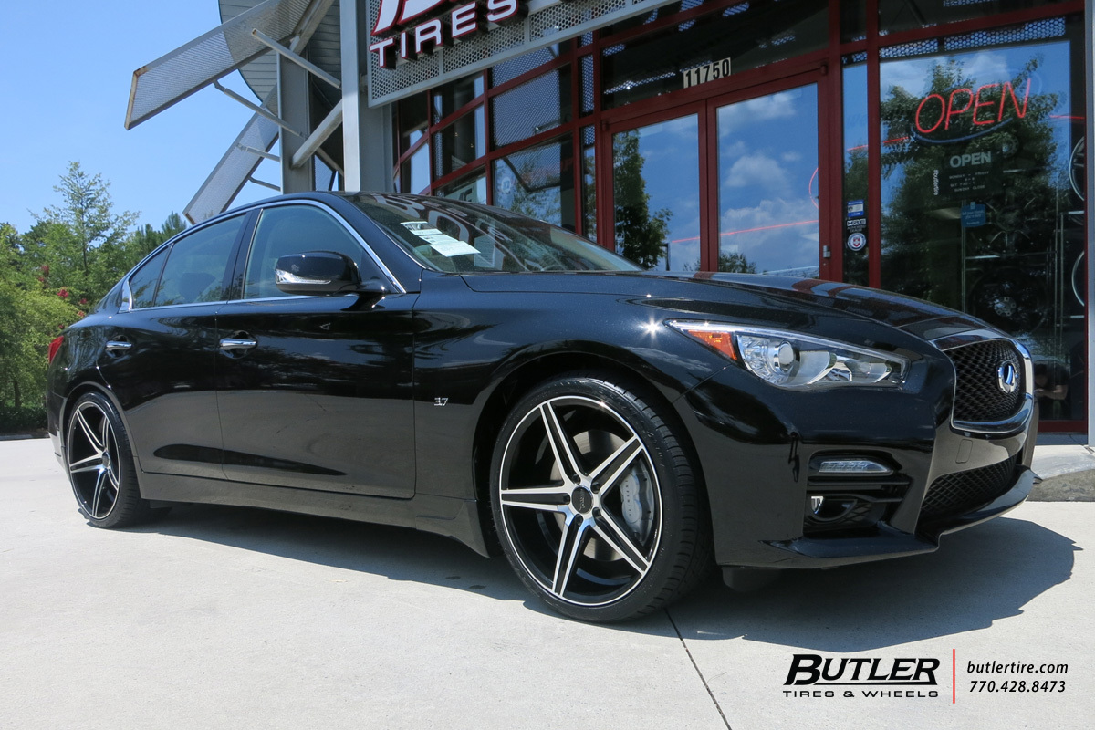 photo 1 Infiniti Q50 custom wheels Savini BM8 20x, ET , tire size X R20. x ET 