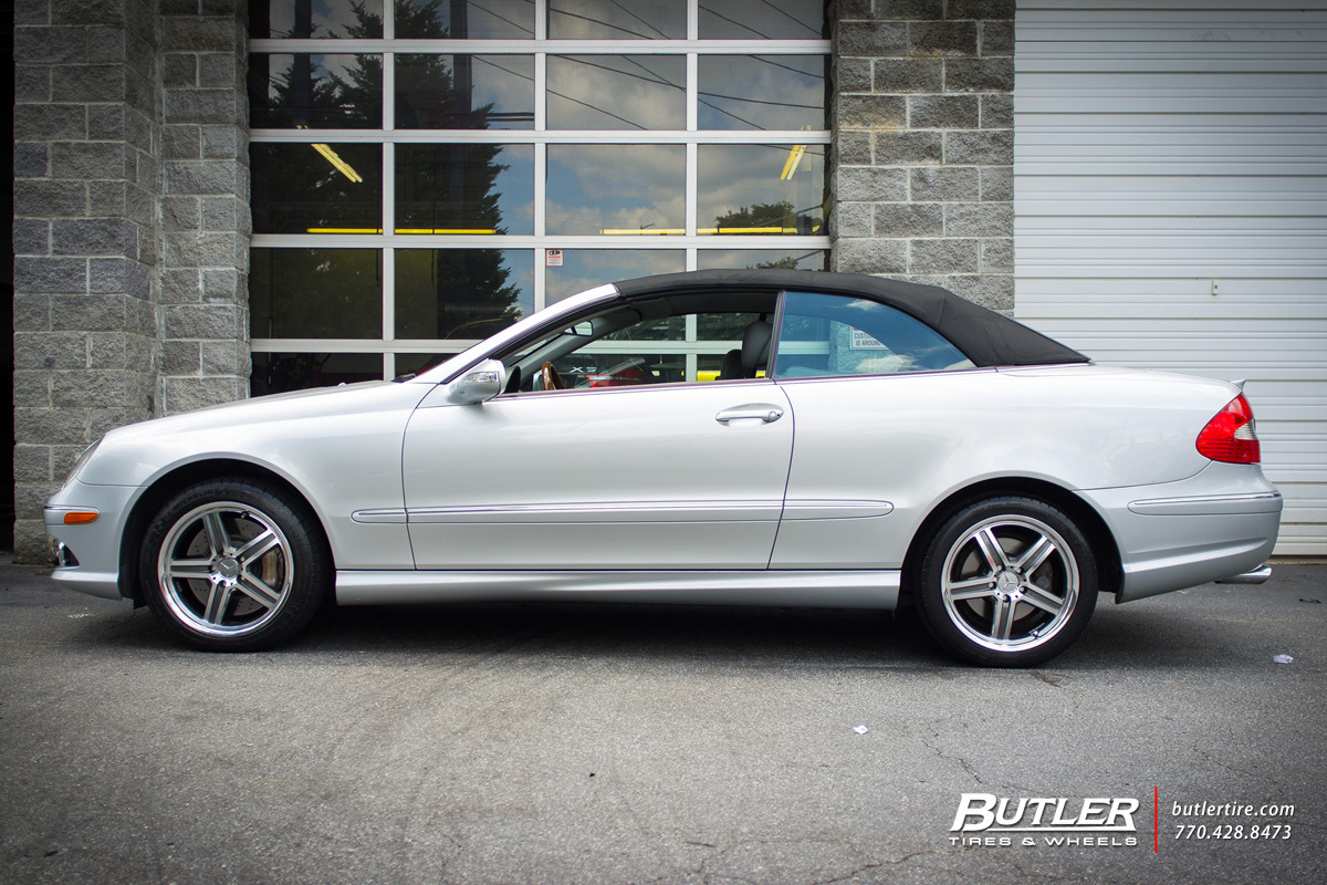 photo 2 Mercedes-Benz CLK-Class custom wheels Mandrus Mannheim 17x, ET , tire size X R17. x ET