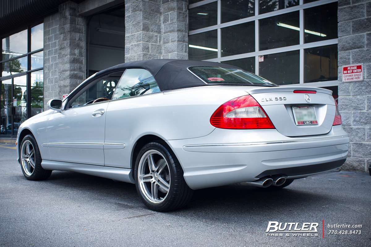 photo 1 Mercedes-Benz CLK-Class custom wheels Mandrus Mannheim 17x, ET , tire size X R17. x ET
