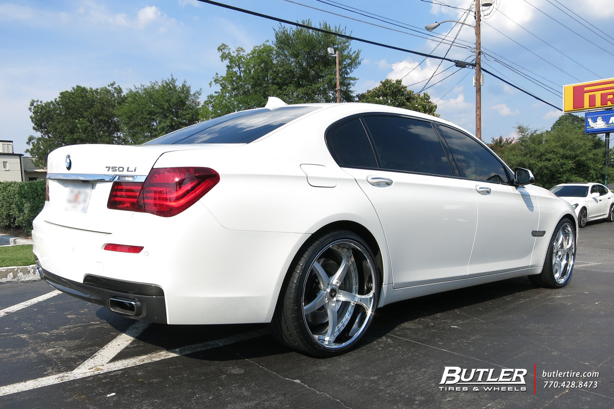 photo 3 BMW 740 custom wheels Savini SV44 22x, ET , tire size X R22. x ET 