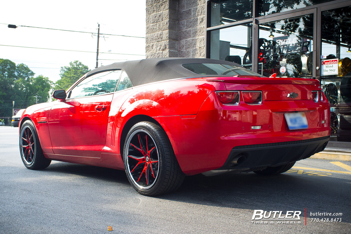 photo 3 Chevrolet Camaro custom wheels Lexani R-twelve 20x, ET , tire size X R20. x ET 