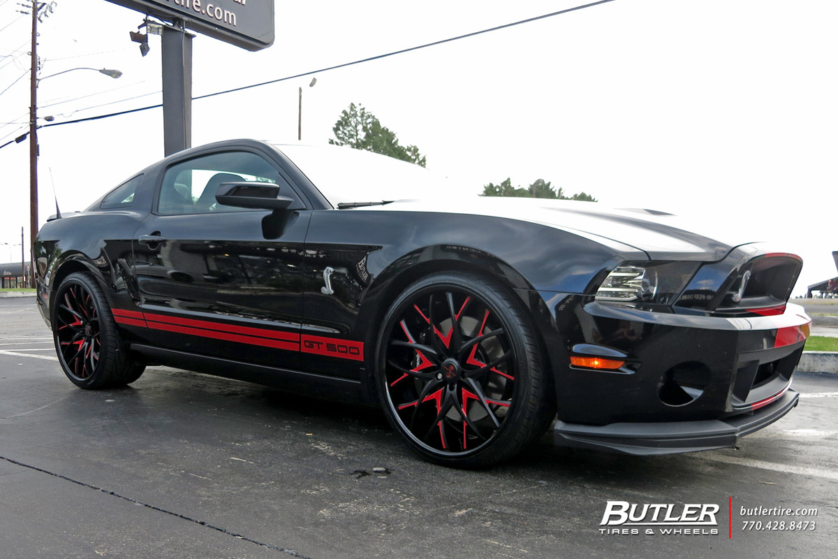 photo 1 Ford Mustang custom wheels Savini SV57C 22x, ET , tire size X R22. x ET 