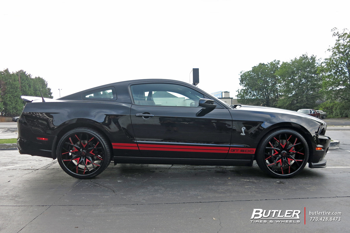 photo 2 Ford Mustang custom wheels Savini SV57C 22x, ET , tire size X R22. x ET 