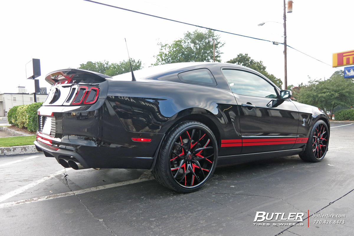 photo 3 Ford Mustang custom wheels Savini SV57C 22x, ET , tire size X R22. x ET 